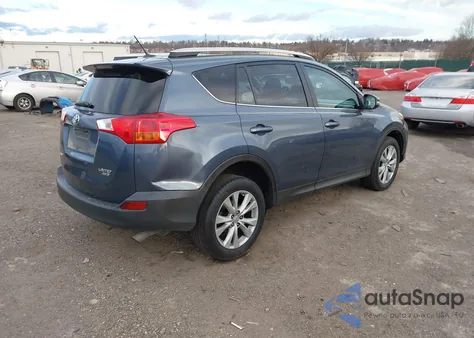 2014 Toyota Rav4 Limited из США, поврежденный, VIN 2T3DFREVXEW226302